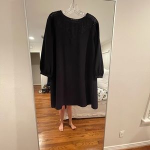 Zara Navy Blue Swing Dress